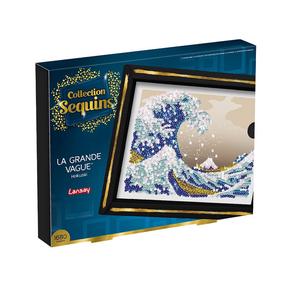 Kūrybos rinkinys, blizgučių menas Sea Wave, įvairių spalvų