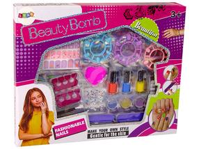 Набор для украшения ногтей для детей Lean Toys Beauty Bomb Big