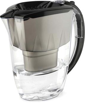 Ūdens filtra krūze Aquaphor Amethyst, 2.8 l, melna krās.