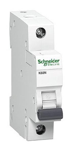 Automatinis jungiklis Schneider Electric K60N, 1P, C, 6kA, 25 A