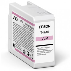 Tintes printera kasetne Epson T47A6, fuksīna (magenta) krās., 50 ml