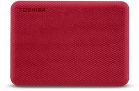 Kietasis diskas Toshiba Canvio Advance, HDD, 2 TB, raudona sp.
