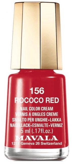Küünelakk Mavala Nail Color Cream, rococo red v., 5 ml