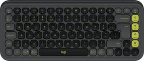 Беспроводная компьютерная клавиатура Logitech POP Icon Keys 920-013071, Английский (INT), графитовый цв.