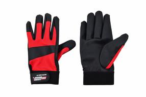 Darbo pirštinės trikotažinės AWTools AW02053, suaugusiems, raudona sp., 11/XXL