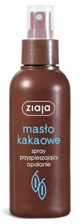 Izsmidzināms līdzeklis iedeguma kopšanai ķermenim Ziaja Cocoa Butter Tanning Accelerator, 100 ml