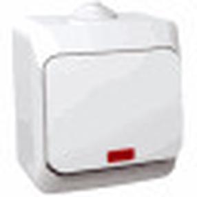 Jungiklis Schneider Electric Cedar Plus WDE000514, 1 kl., balta sp.