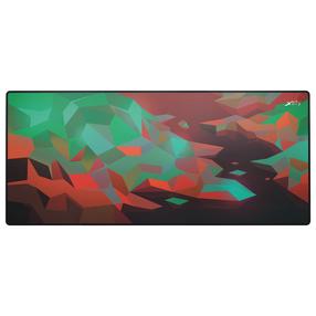 Pelės kilimėlis Xtrfy GP5 Litus XL, 92 cm x 40 cm x 0.3 cm, raudona sp./žalia sp.