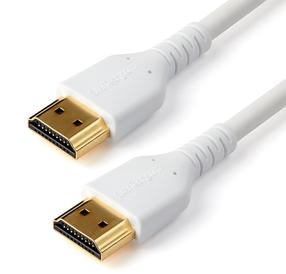 Кабель StarTech Premium Certified HDMI 2.0 RHDMM1MPW HDMI, HDMI, 1 м, белый цв.