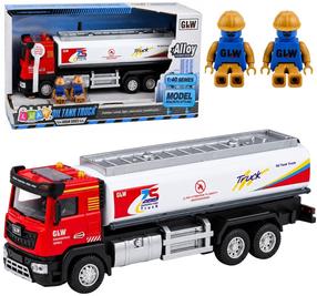  Žaislinis sunkvežimis Lean Toys Urban Series Oil Tank Truck 31911, 1:40, -