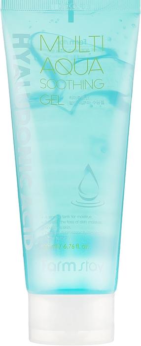 Näogeel Farmstay Hyaluronic Acid Multi Aqua, 200 ml