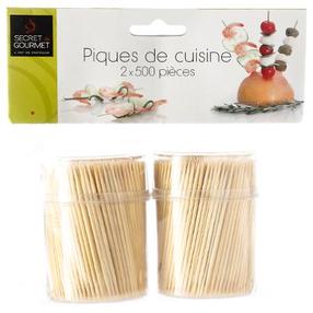 Sumuštinių smeigtukai Secret de Gourmet, 65 mm, 500 vnt.