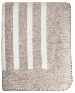 Pleed Homla Basic Mirel, valge v./pruun v., 150 cm x 200 cm