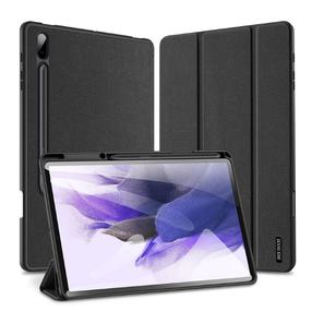 Planšetinių kompiuterių dėklas Dux Ducis Domo Tab S7 FE / Tab S7+ / Tab S8+, juoda sp., 12.4"