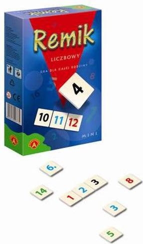 Lauamäng Alexander Mini Number Rummy 1342