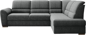 Kampinė sofa Siber Vero 5, tamsiai pilka sp., dešininė, 186 x 270 cm x 93 cm