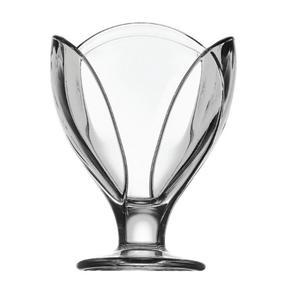 Saldējuma trauks, komplekts Pasabahce Tulipan, 300 ml, Ø 9.5 cm, caurspīdīga krās., stikls