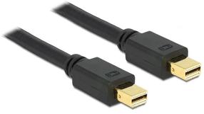 Vads Delock Mini Displayport/Mini Displayport Mini DisplayPort, Mini Displayport, 1.5 m, melna krās.