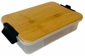 Konteiner toidu jaoks Kitchen Craft Farberware, 20 cm x 33 cm, läbipaistev v./pruun v.
