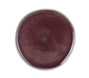Lėkštė pietų Domoletti Cherry Velvet, Ø 26.8 cm, balta sp./violetinė sp.