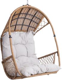 Pakabinamas krėslas Home4you Tanja, smėlio sp.