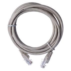 Кабель UTP Cat5e RJ-45 Male, RJ-45 Male, 2 м, белый цв./серый цв.