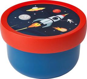 Konteiner toidu jaoks, söögiriistadega Curver Kosmos, 0.3 l, sinine v.
