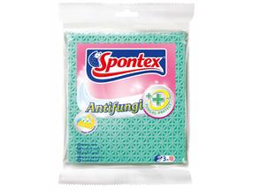 Lupatiņa, virtuvei Spontex Antifungi, dzeltena krās./oranža krās./gaiši zila krās., celuloze, 3 gab.