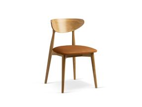 Kėdžių rinkinys Cosmopolitan Design Leon, matinė, ruda sp., 48 cm x 47.5 cm x 79 cm, 2 vnt.