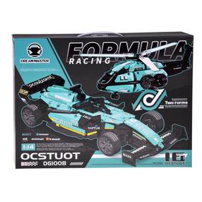 Конструктор Formula Racing ZA5731, 1091 шт., зеленый цв.