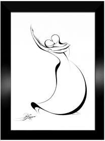 Foto paveikslas Pair Sketches 2, 63 cm x 83 cm