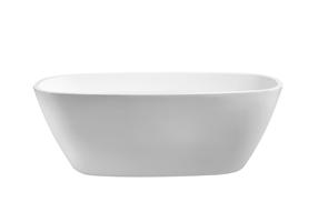 Vann, teisaldatav Masterjero, 170 cm x 78 cm x 59 cm, ovaalne, valge v.