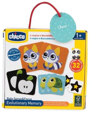 Игра Chicco Baby Sense & Focus Evolutionary Memory, многоцветный