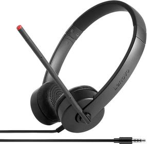 Vadu austiņas Lenovo Essential 110, melna krās.