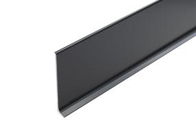 Grindjuostė Cezar LP80, 250 cm x 8 cm x 1 cm, tamsiai pilka sp.