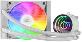 Ūdens dzesētājs procesoram Mars Gaming ML-ONE120, 157 mm x 27 mm