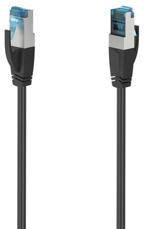 Võrgukaabel Hama CAT6a S/FTP RJ-45, RJ-45, 15 m, must v.