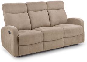 Sofa-reklaineris Oslo 3S, smėlio sp., 180 x 95 cm x 100 cm