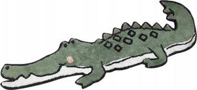 Kilimas vidaus TODAY Magic Jungle Crocodile, žalia sp., 130 cm x 46 cm