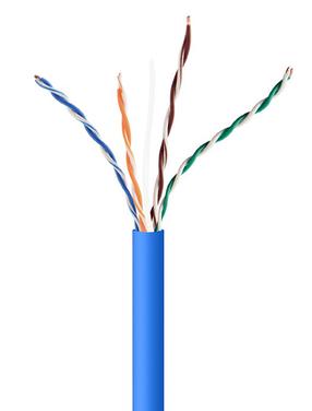 Tīkla kabelis Gembird CAT5e UTP LAN UPC-5004E-SOL-B, 305 m, zila krās.