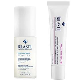 Veido priežiūros priemonių rinkinys Rilastil Retinol Tech Multirepair, 45 ml, 2 vnt.
