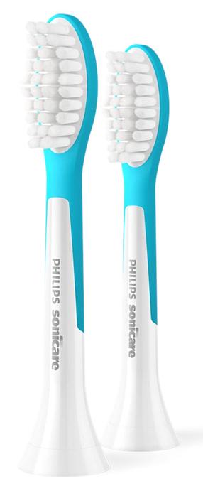 Elektrinio dantų šepetėlio galvutė Philips Sonicare For Kids HX6042/90, mėlyna sp./balta sp., 2 vnt.
