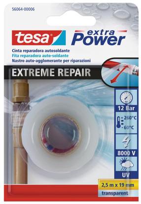 Teip Tesa, kahepoolne, 2.5 m x 19 mm