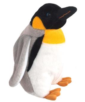Pliušinis žaislas Beppe Penguin 13579, balta sp./juoda sp./geltona sp., 25 cm