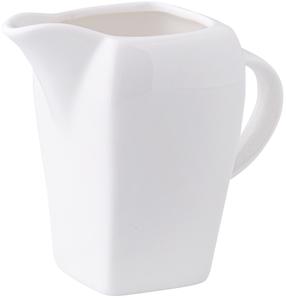 Puodelis pienui Ambition Fala, 200 ml, 11.4 cm x 6.3 cm x 9.8 cm, balta sp., porcelianas