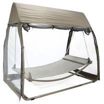 Lauko sūpynės Home4you Sunday, smėlio sp., 233 cm x 139 cm x 205 cm