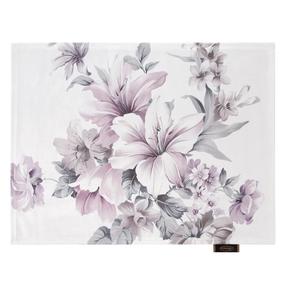 Stalo padėkliukas Obrus Velvet 5, 30 cm x 40 cm, 4 vnt., Balta sp./Violetinė sp.