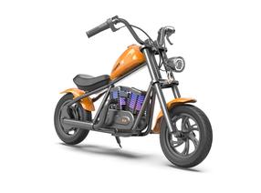 Bērnu elektriskais motocikls Hyper Gogo Cruiser C12, oranža krās.