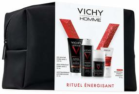 Kūno priežiūros rinkinys vyrams Vichy Homme Rituel Énergisant Set, 5 vnt.