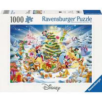 Dėlionė Ravensburger Disneys Christmas, 50 cm x 70 cm, 1000 vnt., įvairių spalvų